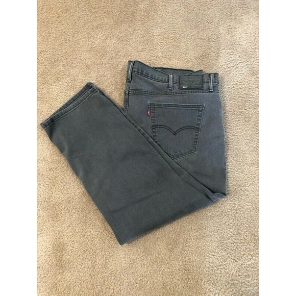 Levi's Mens 541 Classic Straight Jeans Gray 48x29 - Picture 3 of 11